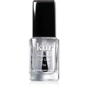 LONDONTOWN Kur Protective Top Coat vrchní lak na nehty 12 ml