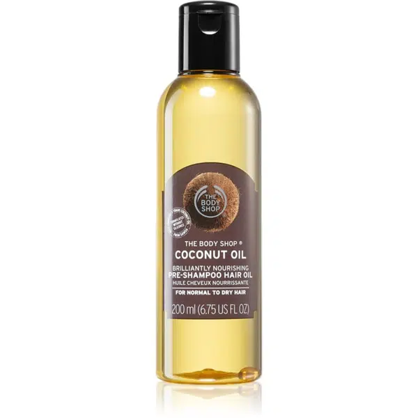 The Body Shop Coconut Oil vyživující olej na vlasy 200 ml