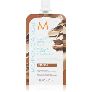 Moroccanoil Color Depositing jemná vyživující maska bez permanentních barevných pigmentů Cocoa 30 ml