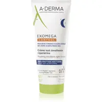 A-Derma Exomega Control Repairing Emollient Night Cream regenerační noční krém proti škrábání 200 ml