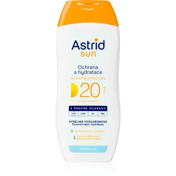 Astrid Sun mléko na opalování SPF 20 s vysokou UV ochranou 200 ml