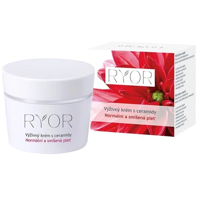 RYOR Normalní a Smíšená Pleť výživný krém s ceramidy 50 ml