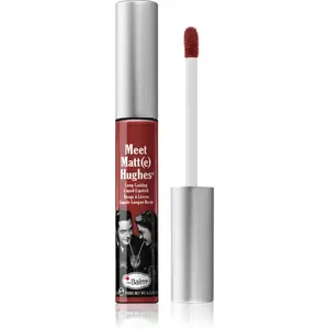 theBalm Meet Matt(e) Hughes Long Lasting Liquid Lipstick dlouhotrvající tekutá rtěnka odstín Loyal 7.4 ml