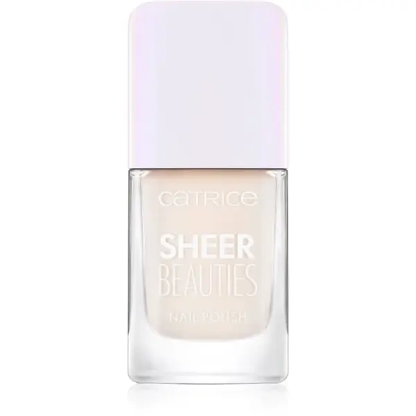 Catrice Sheer Beauties lak na nehty odstín 010 - Milky Not Guilty 10,5 ml