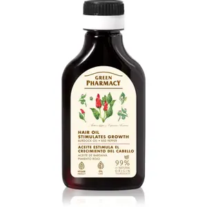 Green Pharmacy Red Peppers Burdock Oil lopuchový olej pro stimulaci růstu vlasů 100 ml