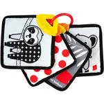 Canpol babies BabiesBoo Sensory Cards with Teether otočná knížka s kousátkem 1 ks