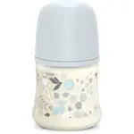 Suavinex Wonderland SX Pro Physiological Anti-Colic kojenecká láhev S Slow Flow 0 m+ Liberty Blue 150 ml