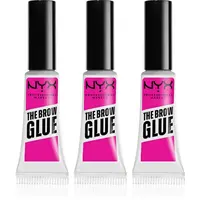 NYX Professional Makeup The Brow Glue gel na obočí 3x5 g