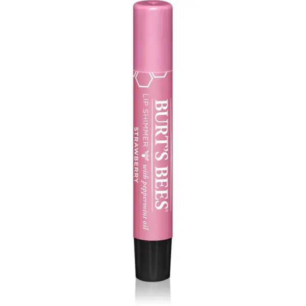 Burt’s Bees Lip Shimmer lesk na rty odstín Strawberry 2.6 g