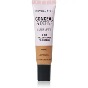 Revolution Conceal & Define matující make-up odstín F12.7NC 23 ml