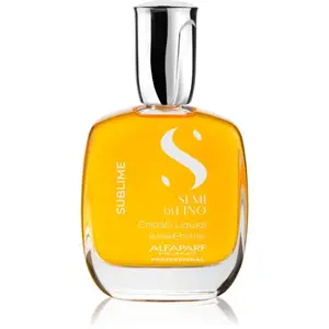 Alfaparf Milano Semi di Lino Sublime Cristalli hydratační olej pro lesk a hebkost vlasů 50 ml