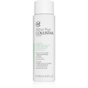 Collistar Attivi Puri Salicylic Acid + Niacinamide pleťové tonikum a emulze pro zmenšení pórů 100 ml