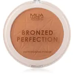 MUA Makeup Academy Bronzed Perfection bronzer s matným efektem odstín Sunset Tan 15 g
