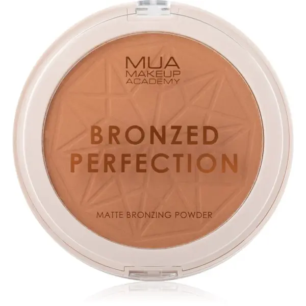 MUA Makeup Academy Bronzed Perfection bronzer s matným efektem odstín Sunset Tan 15 g