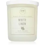 DW Home Signature White Linen vonná svíčka 434 g