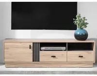 TV skříňka Ancona, 155 cm, dub estana/antracit