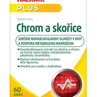 WALMARK Chrom a skořice 60 tablet