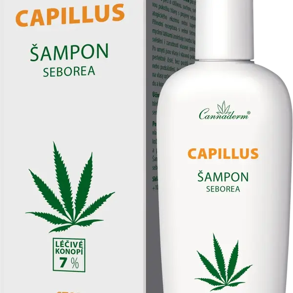 CANNADERM Capillus seborea šampon 150 ml