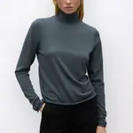 ECOALF Faya Collar Jumper GREEN SHADOW XS