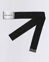 Carhartt WIP Clip Belt Chrome Black
