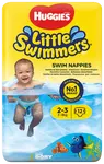 HUGGIES® Plenky do vody Little Swimmers pro novorozence a kojence s váhou 3-8 kg 12 ks