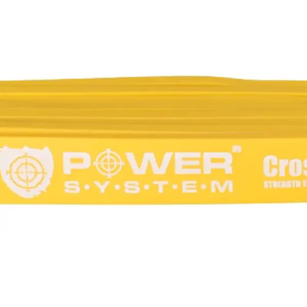 POWER SYSTEM guma na posilování CROSS BAND LEVEL 1 Žlutá