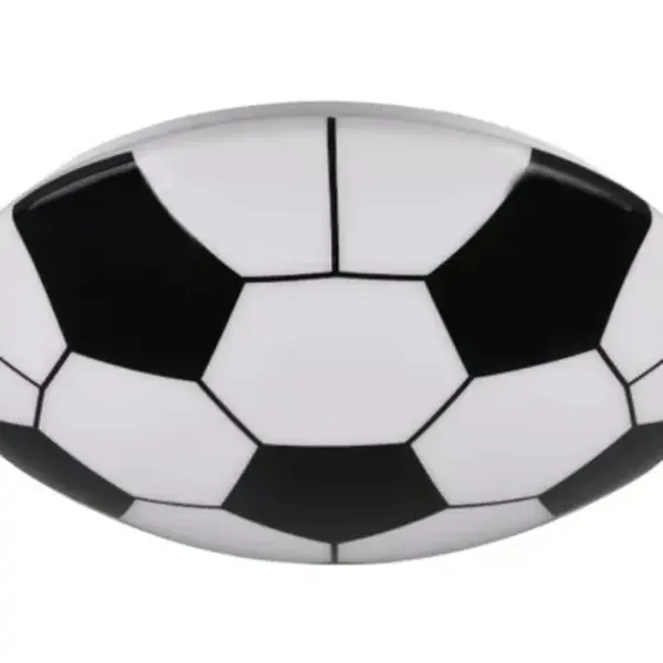 Stropní LED osvětlení Kloppi, motiv fotbalový míč