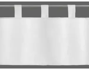 Bistro závěs Alster 140x50 cm, bílý