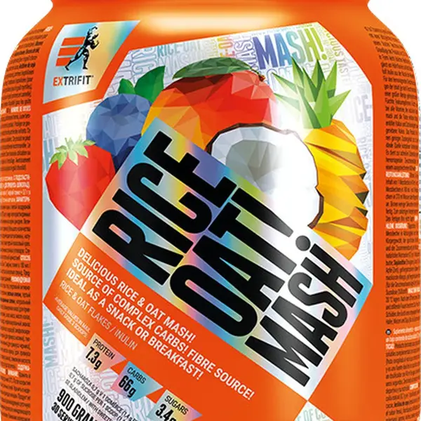EXTRIFIT Rice Oat Mash čokoláda 900 g