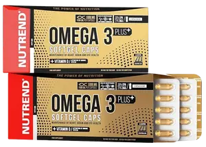 NUTREND OMEGA 3 PLUS 120 kapslí