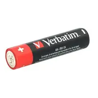 Verbatim 49502, Baterie jednorázová alkalická, tužková, AAA, 1.5V, blistr, 8-pack, 49502