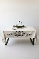 Bavlněný ubrus Medicine béžová barva