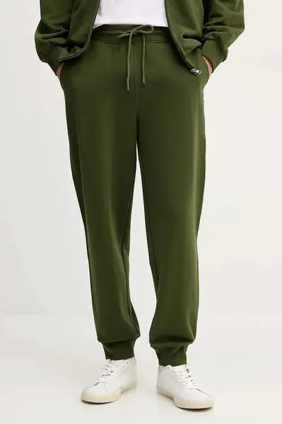 Bavlněné tepláky United Colors of Benetton černá barva, 342ZUF01B