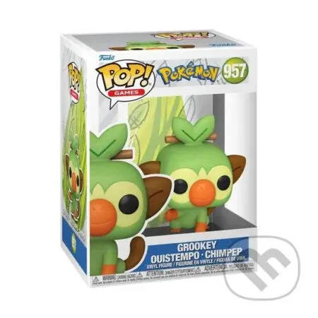Funko POP Games: Pokemon S14 - Grookey (EMEA)
