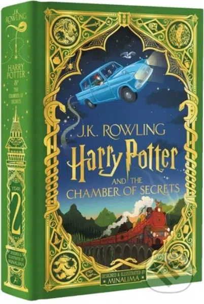 Harry Potter and the Chamber of Secrets - J.K. Rowling, MinaLima (ilustrátor)