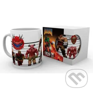 DOOM Keramický hrnček - Classic Enemies