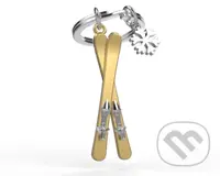 Kľúčenka - Zimná kolekcia / Lyža a vločka