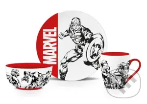 Marvel Darčekový set (miska + tenier + hrnček)
