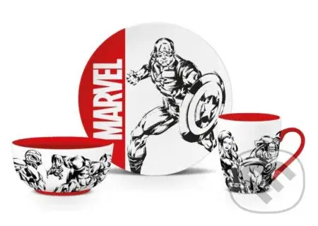Marvel Darčekový set (miska + tenier + hrnček)