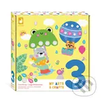 Štrasové kamienky a nálepky Zvieratká od 3 rokov (My arts&crafts Kreatívna sada)