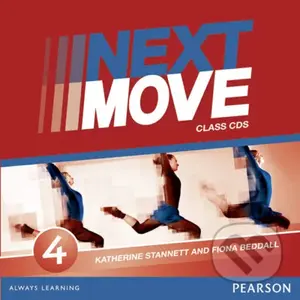 Next Move 4: Class Audio CDs - Katherine Stannett - audiokniha z kategorie Jazykové učebnice a slovníky