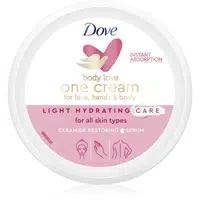 Dove Body Love lehký krém na tělo a obličej 250 ml