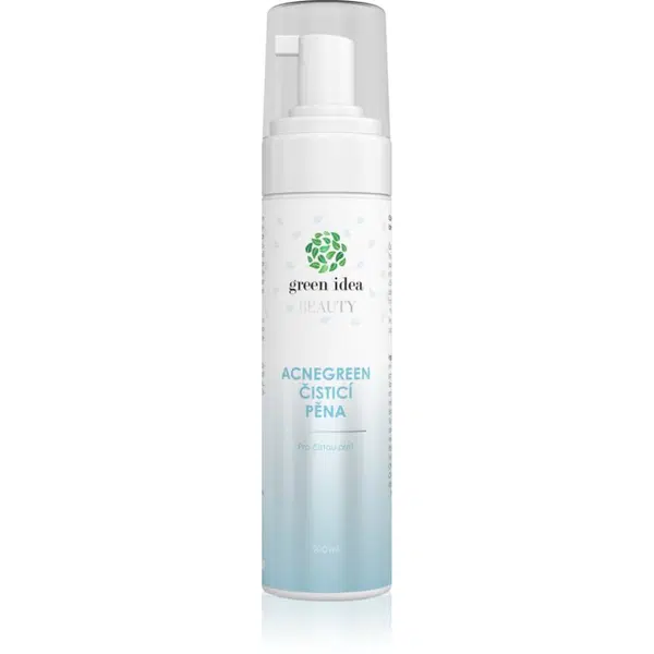 Green Idea Beauty Acnegreen čisticí pěna pro problematickou pleť 200 ml
