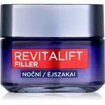 L’Oréal Paris Revitalift Filler vyplňující noční krém proti stárnutí 50 ml