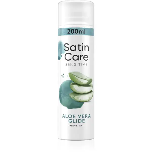 Gillette Venus Satin Care gel na holení pro ženy Aloe Vera 200 ml
