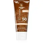 Australian Gold Face + Self Tanner samoopalovací krém na obličej SPF 50 88 ml