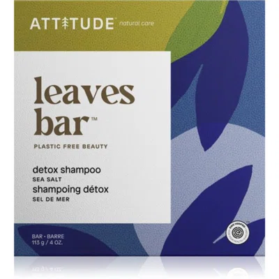 Attitude Leaves Bar Sea Salt tuhý šampon s detoxikačním účinkem 113 g