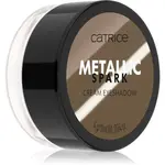 Catrice Metallic Spark krémové oční stíny pro třpytivý lesk odstín 020 Diamond Dust 4 g