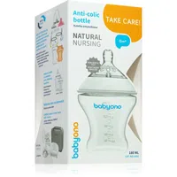 BabyOno Take Care kojenecká láhev anti-colic 0m+ 180 ml