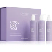 ICONIQUE Professional COOL LIKE YOU Perfect Blonde & Silver Violet Set sada neutralizující žluté tóny